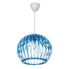 Светильник 6330/1, 1хЕ27 15Вт, синий 31х24+60 см - фото 2727235 Светильник 6330/1, 1хЕ27 15Вт, синий 31х24+60 см - фото 2727235