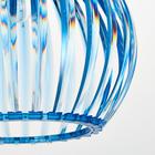 Светильник 6330/1, 1хЕ27 15Вт, синий 31х24+60 см - фото 2727236 Светильник 6330/1, 1хЕ27 15Вт, синий 31х24+60 см - фото 2727236