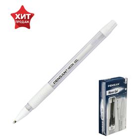 Ручка гелевая Pensan Neon Gel, чернила неоново-белые, узел 1 мм, линия письма 0,5 мм
