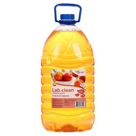 Жидкое мыло светло-оранжевое "Спелый персик", ПЭТ 5л