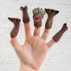 Figures on fingers, finger theatre "Dinosaur", 2,5x16,5 × 20 cm Figures on fingers, finger theatre "Dinosaur", 2,5x16,5 × 20 cm
