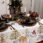 Скатерть "Этель" Catmas 149х110см с ГМВО, 100%хл, 190г/м2 - фото 799946348