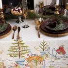 Скатерть "Этель" Catmas 149х110см с ГМВО, 100%хл, 190г/м2 - фото 799946351