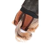 Трусы для собак многоразовые, S (обхват талии 28-44 см, глубина 29 см), коричневые - фото 8168947