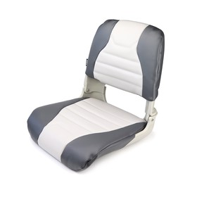 Кресло складное мягкое Skipper SK75145GC, пластик, угольное-серое