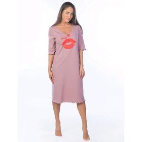Ночная сорочка Gentl, размер 52, цвет розовый