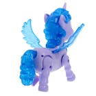 Музыкальная игрушка «Любимый единорог» ходит, звук, цвет МИКС - фото 107966381