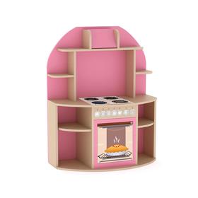 Игровой набор «Кухня», 800 × 400 × 1150 мм, цвет бежевый / розовый