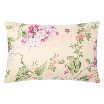Ethel pillowcase 50*70cm "lilac", 100% cotton,calico,125 g/m2