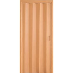 Раздвижная дверь «Вика. Комфорт», 620(840) × 2020 мм, пластик, глухое, цвет миланский орех