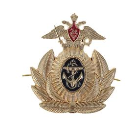 Badge officer Navy 6*6.5 cm