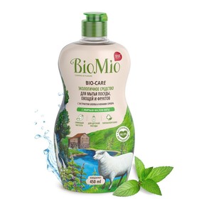 {{photo.Alt || photo.Description || 'Средство для мытья посуды BioMio Bio-care &quot;Мята&quot;, 450 мл'}}