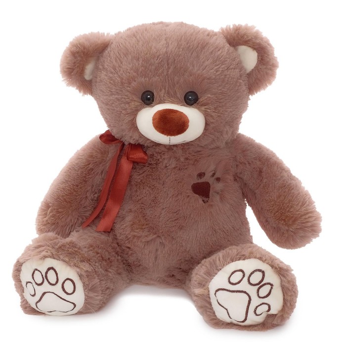 Мягкая игрушка «Медведь Бен» коричневый 50 см - фото 377207