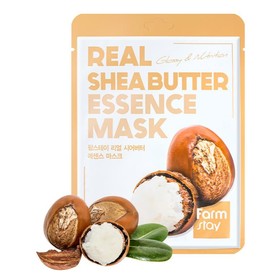 Тканевая маска для лица FarmStay с маслом ши (2 шт)