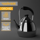 Чайник из нержавеющей стали Orchid, 1 л, цвет серебряный - фото 6676129