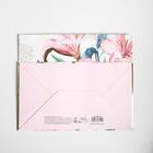 Пакет ламинированный «Present», 30,5 × 25,5 × 18 см 4647222