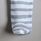 Комбинезон Крошка Я "Полоса", белый, рост 68-74 см - фото 107807393