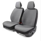 Накидки на передние сиденья Car Performance, 2 шт, fiberflax (лен), серый 5205892 - фото 94686