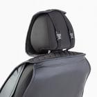 Накидки на передние сиденья Car Performance, 2 шт, fiberflax (лен), ромб, чёрный 5205898 Накидки на передние сиденья Car Performance, 2 шт, fiberflax (лен), ромб, чёрный 5205898