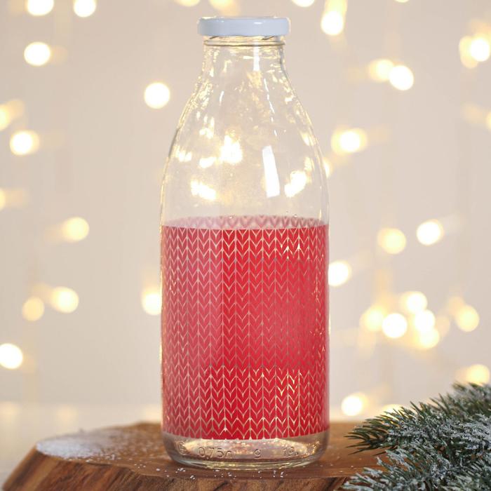 Бутылка «Тепла и уюта в Новом Году» - фото 798652530