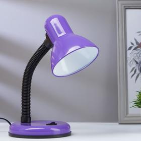 Лампа настольная светодиодная 8Вт LED 750Лм 14xSMD2835 шнур 1,5м фиолетовый