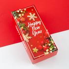 Набор новогодних женских носков KAFTAN "Happy holidays" р. 36-40 (23-25 см), 5 пар - фото 23538