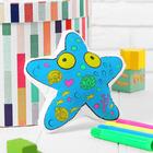 Toy-coloring "starfish" (without the markers) in the package Toy-coloring "starfish" (without the markers) in the package