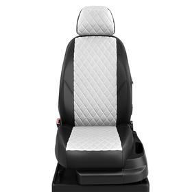 Авточехлы для Great Wall Hover с 2005-2010г. джип 1 выпуск. Задние спинка и сиденье 40/60, 4 подголовника. Середина: экокожа белая с перфорацией. Боковины и спинка: чёрная экокожа. 5228274