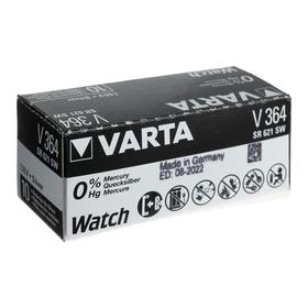 Батарейка цинковая Varta, V364 (SR621SW/G1)-1BL, 1.55В , блистер, 1 шт. 5217270