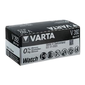 Батарейка цинковая Varta, V392 (SR41W/G3)-1BL, 1.55В , блистер, 1 шт. 5217274