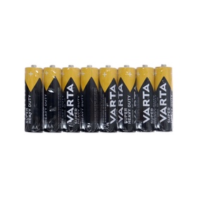 Батарейка солевая Varta SuperLife, AA, R6-8S, 1.5В, спайка, 8 шт.