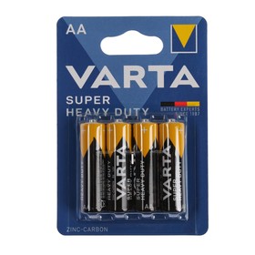 {{photo.Alt || photo.Description || 'Батарейка солевая Varta SuperLife, AA, R6-4BL, 1.5В, блистер, 4 шт.'}}
