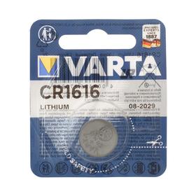 {{photo.Alt || photo.Description || 'Батарейка литиевая Varta, CR1616-1BL, 3В, блистер, 1 шт.'}}