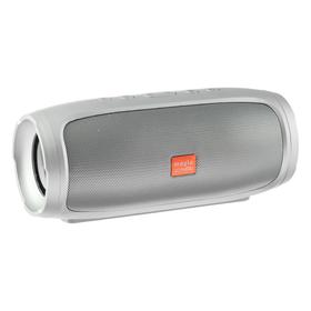 Портативная колонка SK1004SR, microSD/USB/FM, Bluetooth 4.2, 10 Вт, 1200 мАч, серая 5212676