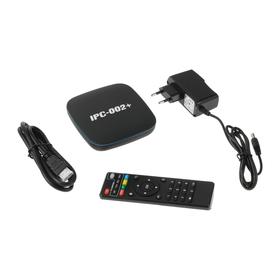 Приставка Смарт ТВ INVIN IPC002+, 2 Гб, 16 Гб, Android, 4K, Wi-Fi, HDMI-кабель, черная 5220818