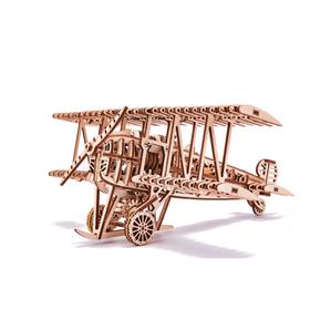 Механический 3D-пазл из дерева «Самолет»