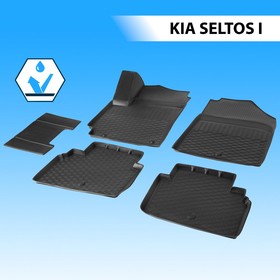 Коврики салона RIVAL, Kia Seltos 2020-н.в., 12810001 5244869