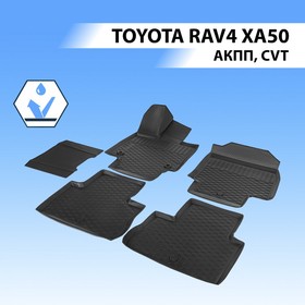 Коврики салона RIVAL, Toyota Rav4 2019-н.в., 15706004 5244874