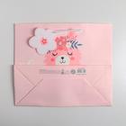 Пакет подарочный «Lama», 27 х 23 х 11,5 см - фото 108249705