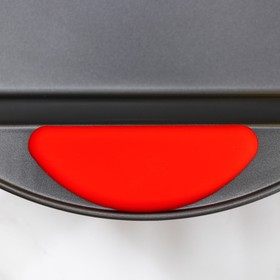 Противень для выпечки Доляна «Софт. Прямоугольник», 40,5×25,5×5,5 см, с силиконовыми ручками, антипригарное покрытие, цвет чёрный - фото 9084038