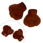 Paws animal rubber band color brown