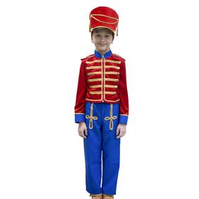 Карнавальный костюм «Гусар», кивер, сюртук, штаны, рост 134 см в Донецке