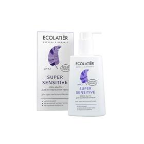Крем-мыло для интимной гигиены Ecolatier Super Sensitive для чувствительной кожи, 250 мл