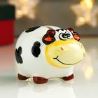 Piggy Bank ceramic "Cow spotted dawn" 5,5x8,5x6 cm Piggy Bank ceramic "Cow spotted dawn" 5,5x8,5x6 cm