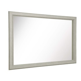 Зеркало навесное «Сохо», 1000 × 18 × 700 мм, цвет бетон пайн белый патина