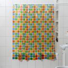 Shower curtain "Mosaic", 180х180 see PVC