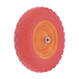 Колесо полиуретановое, d = 385 мм, ступица: диаметр 20 мм, длина 90 мм