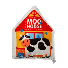 Подушка декоративная Этель "Moo house", 42х36 см, велюр, 100% п/э 5155164