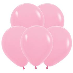 Шар латексный 5", водные бомбочки, пастель, набор 100 шт., цвет розовый