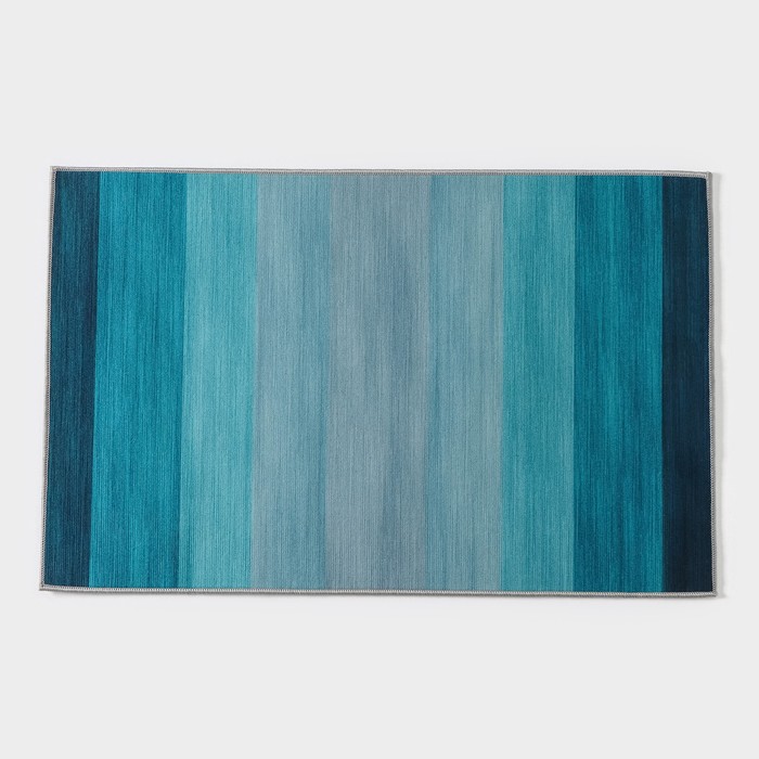Коврик Доляна «Лазурный», 50×80 см, цвет синий